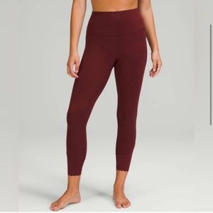 lululemon Align Scalloped Hem High-Rise Pant 25"